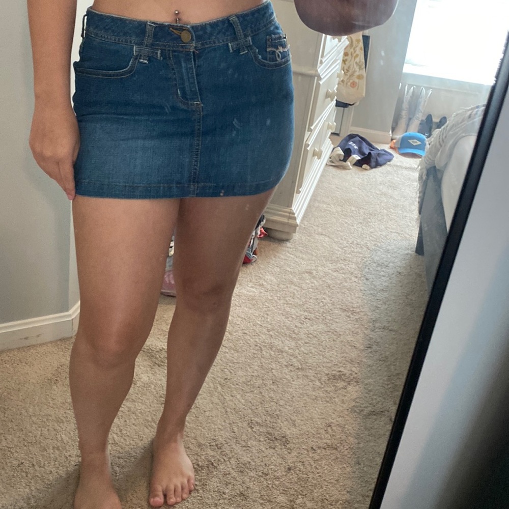 Denim skirt